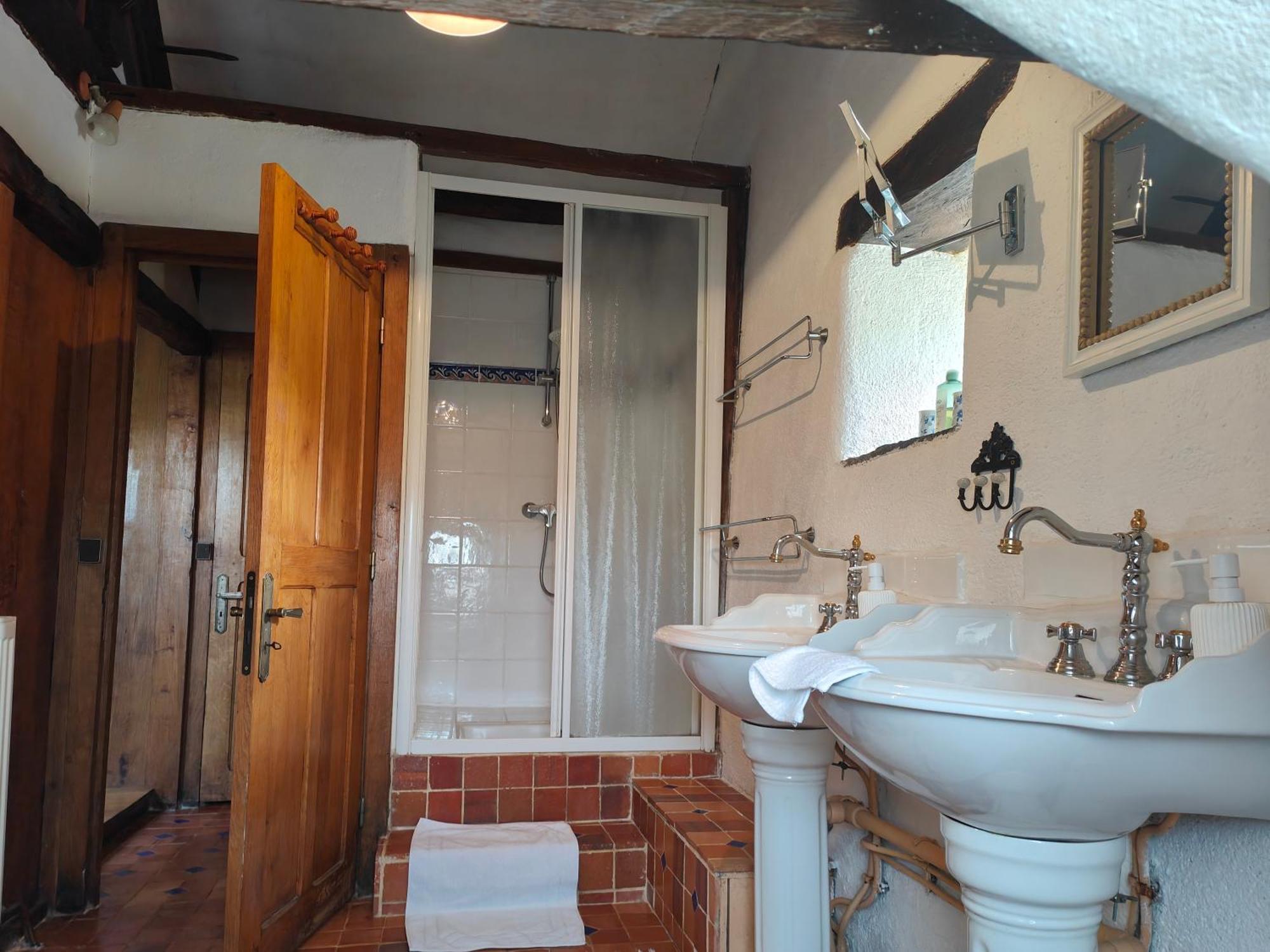 Chambre D'Hotes Saint Jacob Relais De Chasse Du XVIII Siecle Les Fougerêts Kültér fotó