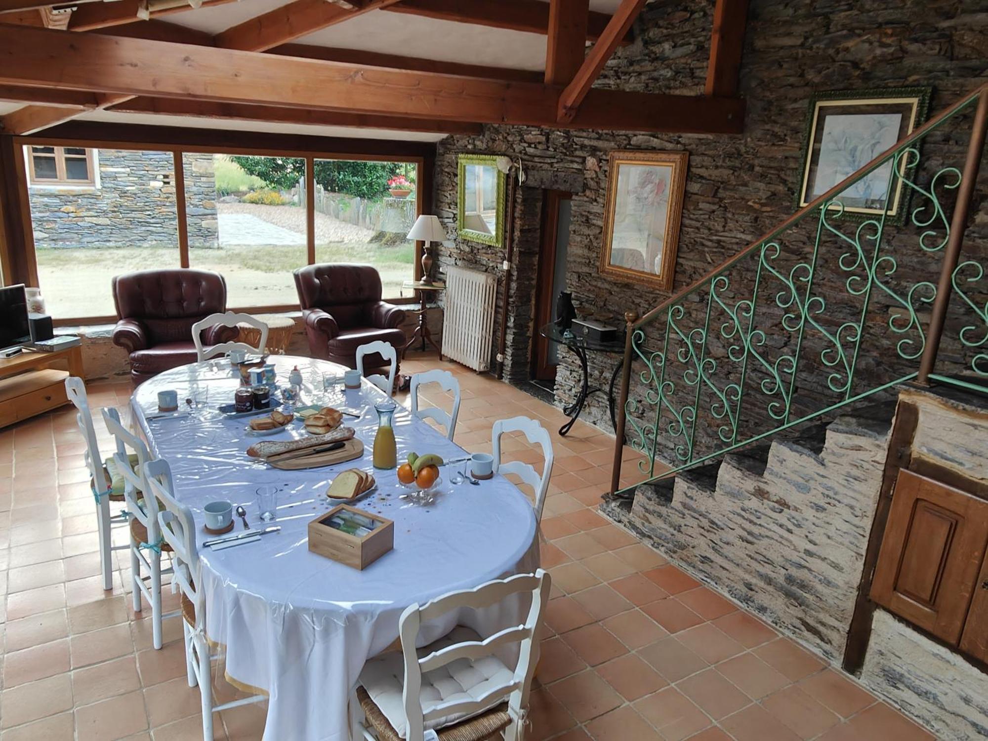 Chambre D'Hotes Saint Jacob Relais De Chasse Du XVIII Siecle Les Fougerêts Kültér fotó